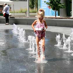 True North Plaza Fountain