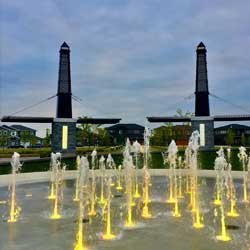 Water Bend Fountain